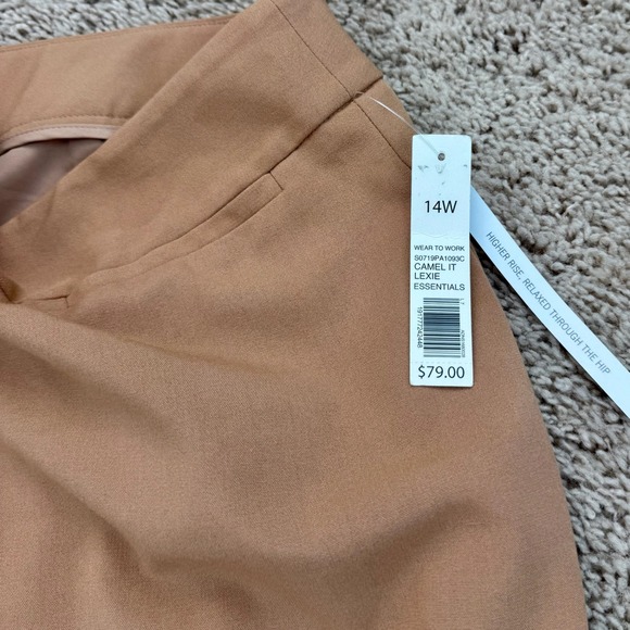 The Limited Pants Women's 14W Lexie Skinny Higher Rise Camel Tan Bottoms NWT - Picture 5 of 11